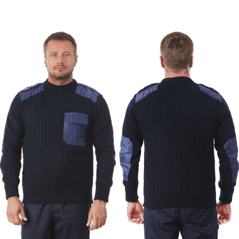 Свитер МЧС (акрил, оксфорд), синий СПЕЦОБЪЕДИНЕНИЕ