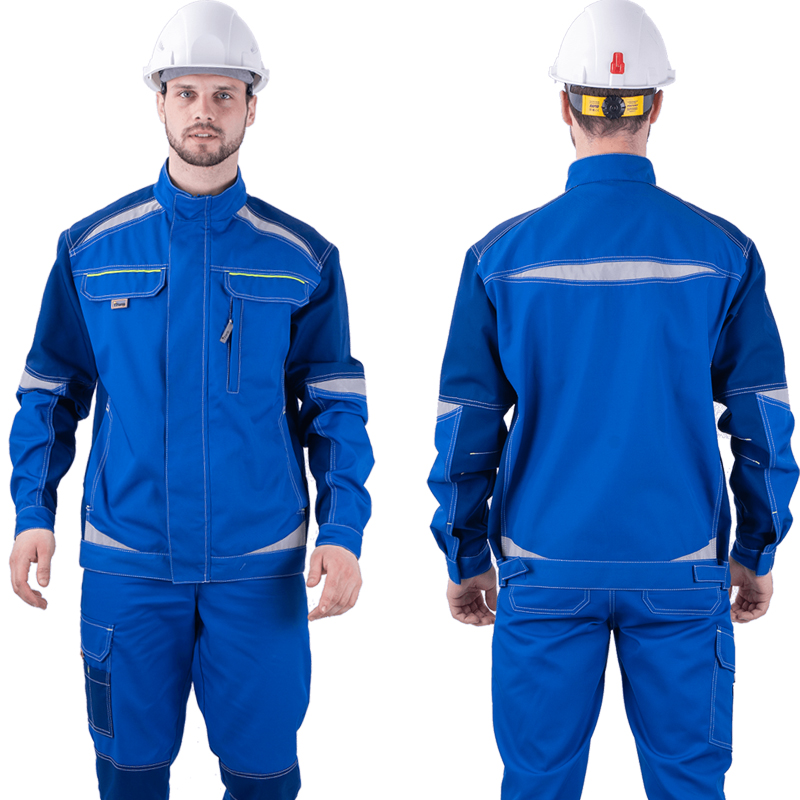 Куртка "Турбо Safety" (тк томбой), васильковый-синий СПЕЦОБЪЕДИНЕНИЕ